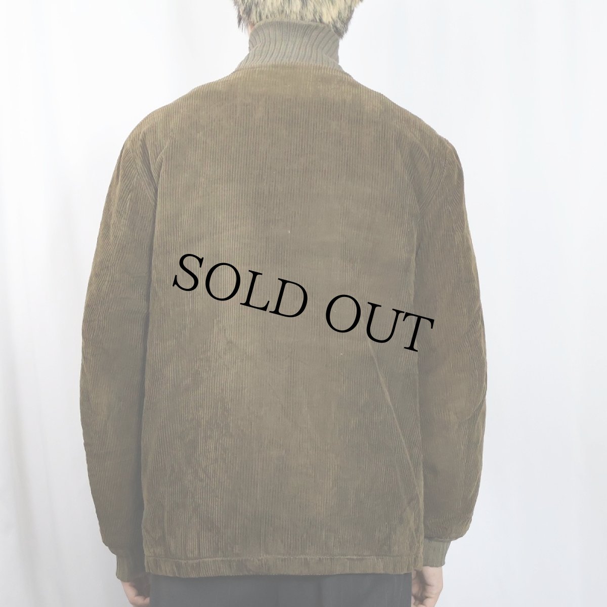 画像3: 〜70's Sportwear USA製 キルティングライナー コーデュロイジャケット SIZE42 (3)