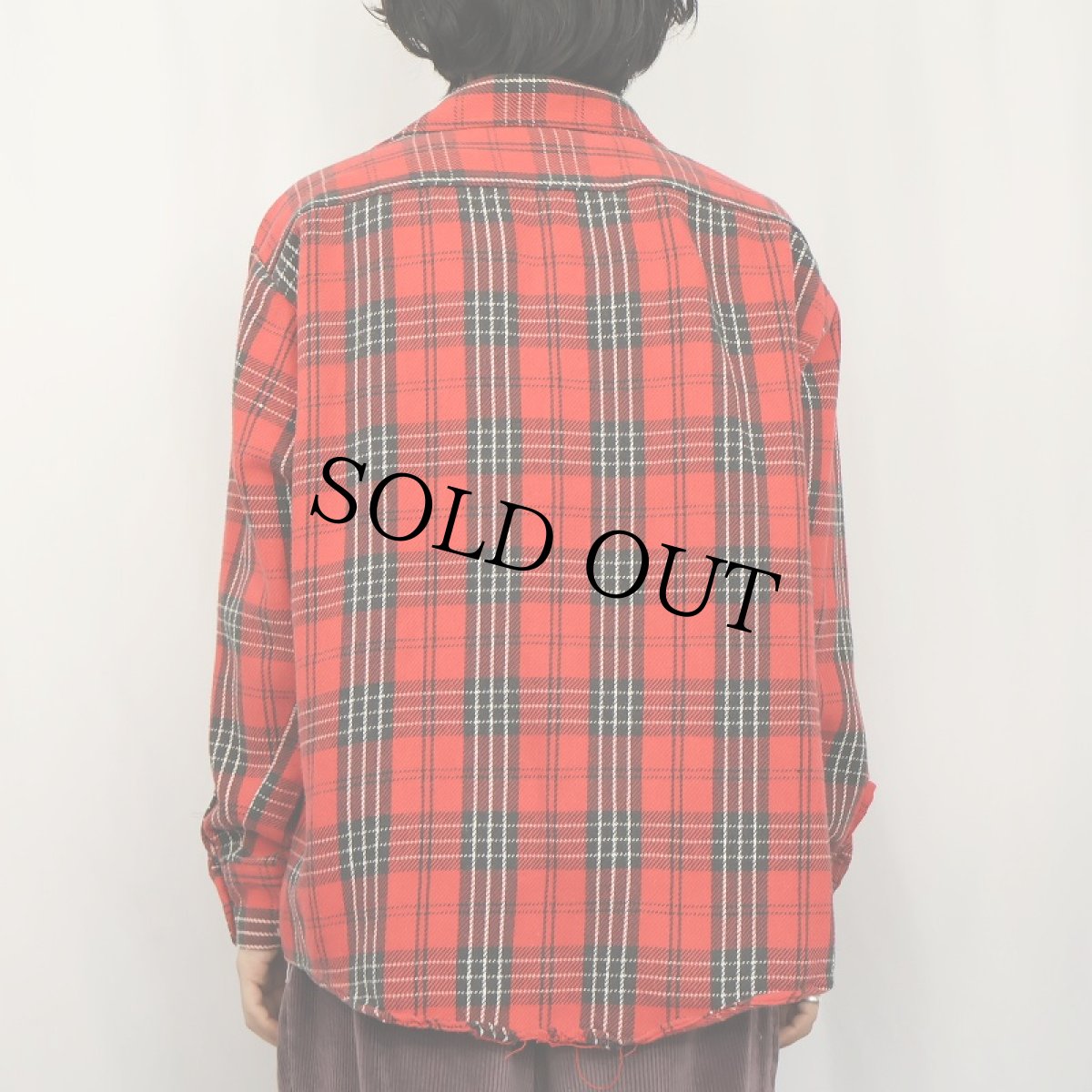 画像3: 70's ELY チェック柄 ヘビーネルシャツ XL (3)