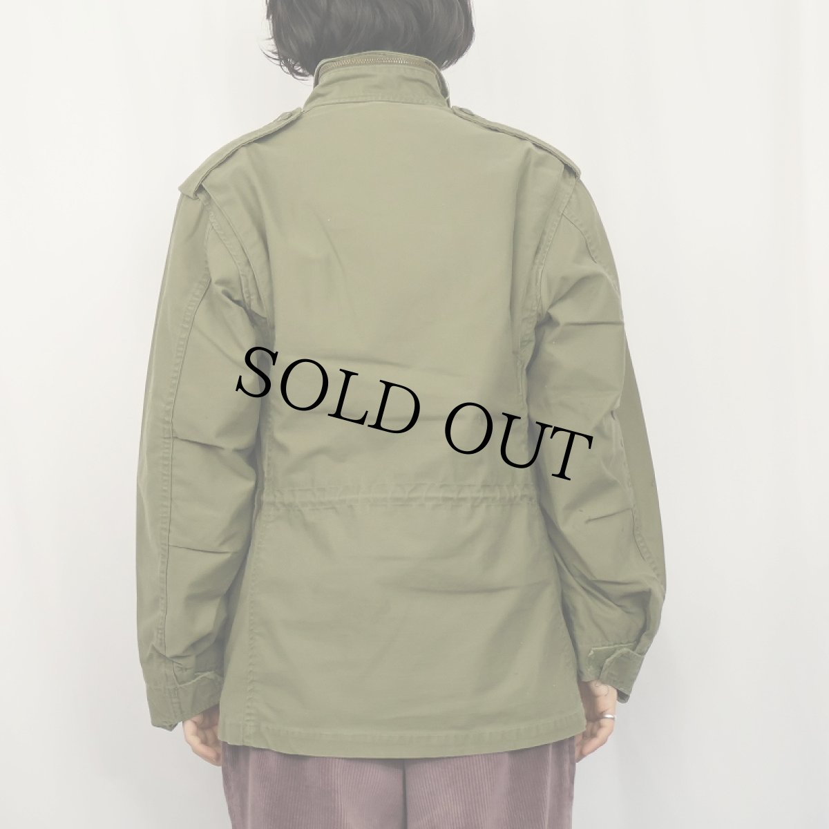 画像3: 60’s U.S.ARMY M-65 フィールドジャケット 2nd グレーライナー SMALL-SHORT (3)