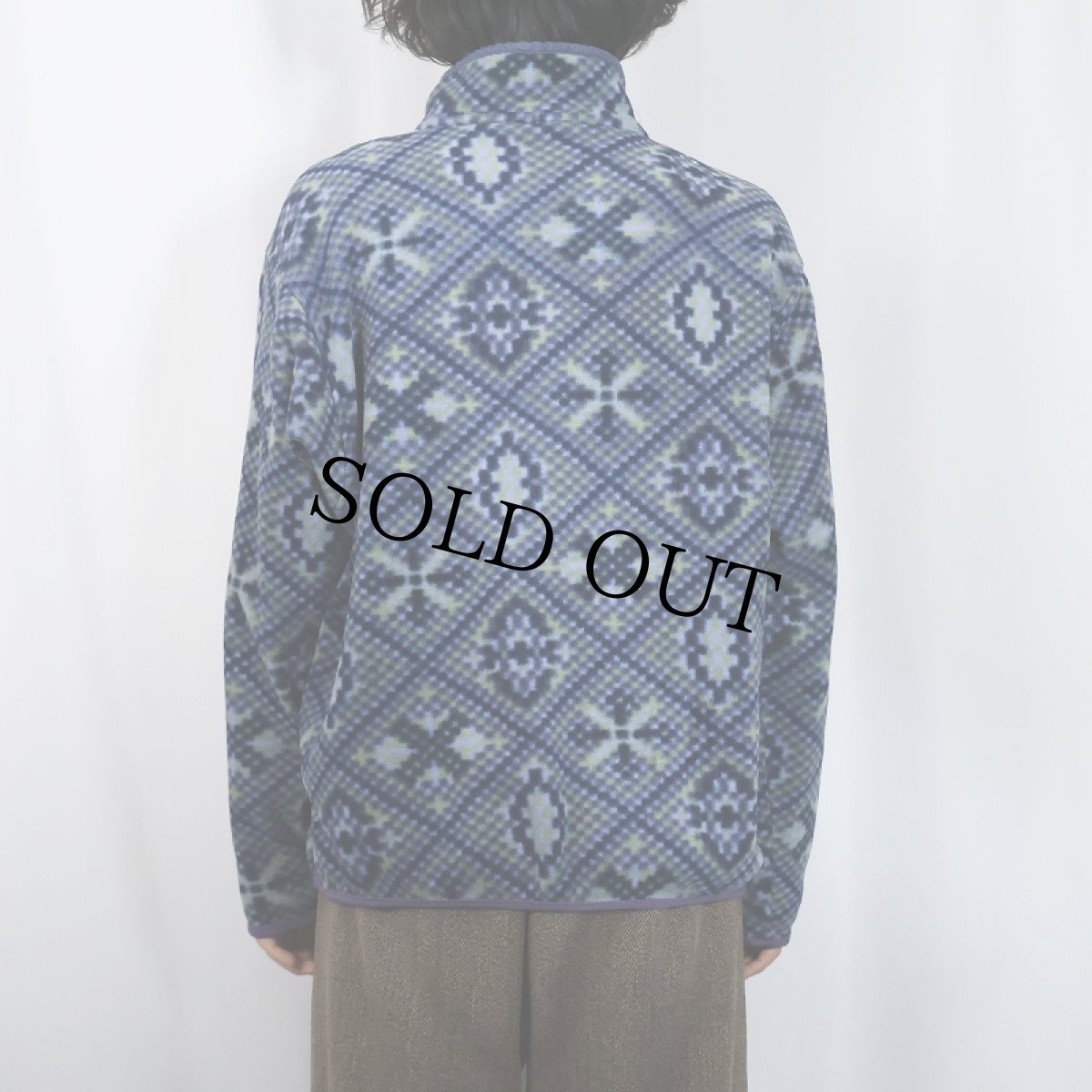 画像3: 80〜90's Patagonia USA製 総柄 スナップT 初期型 XL (3)