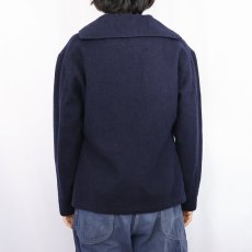 画像3: VINTAGE EURO ウールスモック NAVY  (3)
