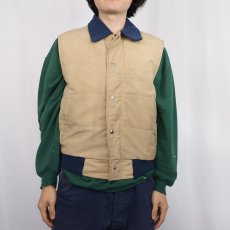 画像2: 70's BANANA EQUIPMENT 中綿入り ベスト S (2)