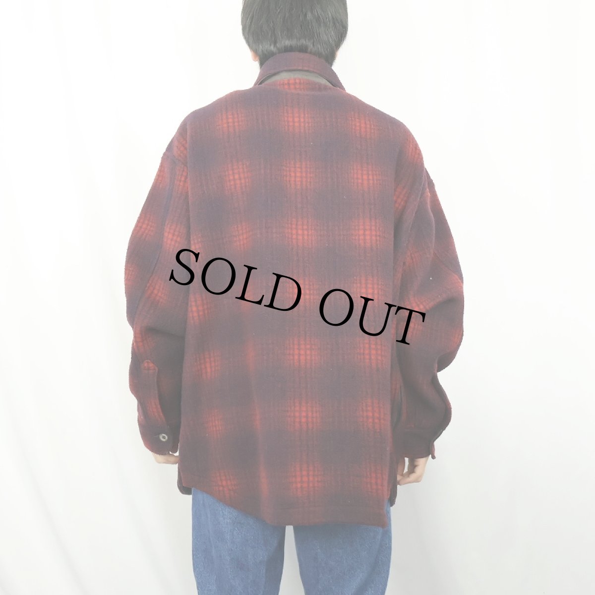 画像3: 〜2000's Timberland WEATHER GEAR オンブレーチェック柄 フリースシャツ L (3)