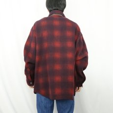 画像3: 〜2000's Timberland WEATHER GEAR オンブレーチェック柄 フリースシャツ L (3)