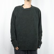 画像2: KAVU パイルスウェット BLACK XL (2)