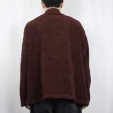 画像3: 90's KENYON USA製 ボアフリースプルオーバーシャツ (3)