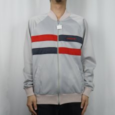 画像2: 70's adidas USA製 ラインデザイン トラックジャケット L (2)