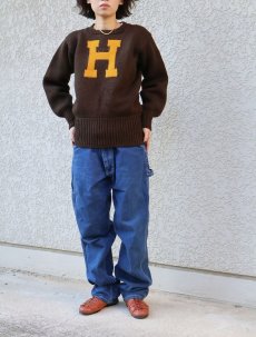 画像2: 90's〜 CABOOSE デニムペインターパンツ W33 (2)