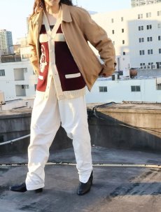 画像1: 40's コットンスリーピングパンツ W33 (1)