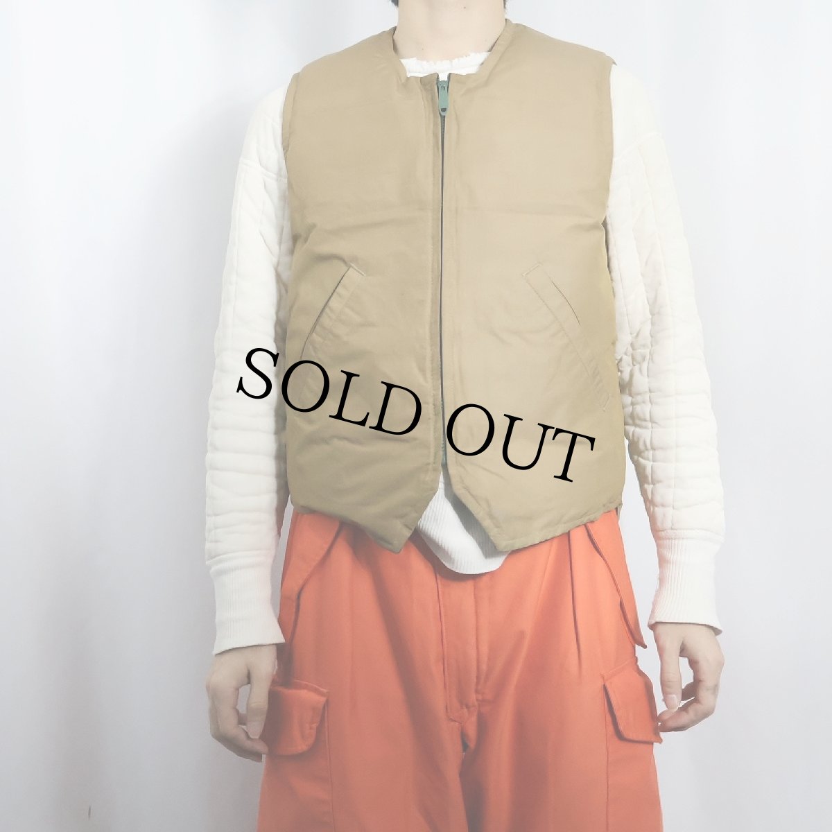 画像5: 70〜80's Eddie Bauer リバーシブル ナイロンベスト M (5)