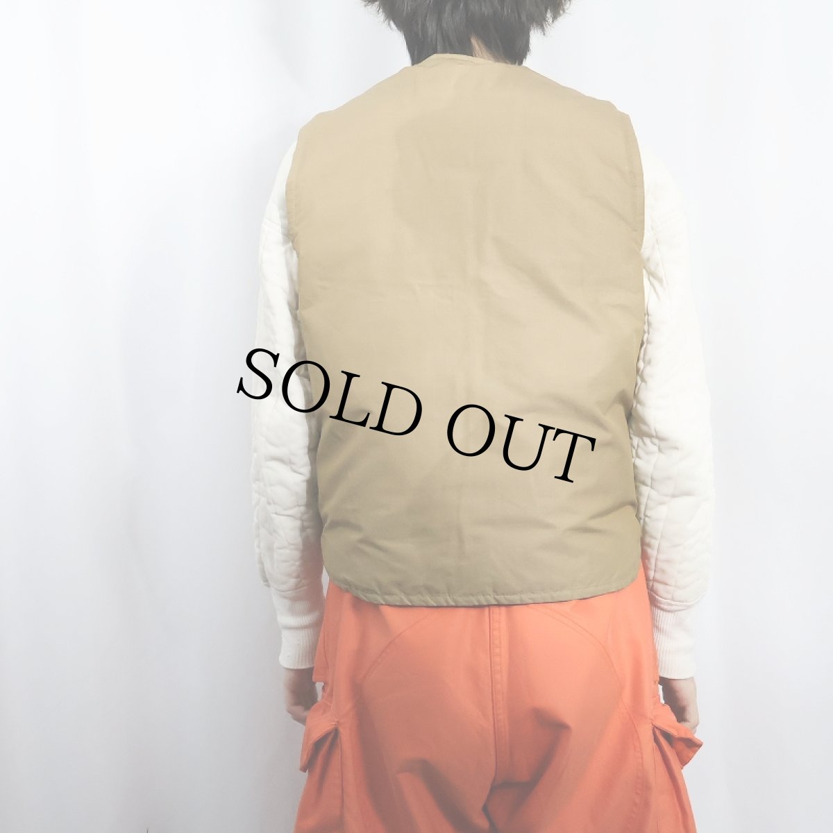 画像6: 70〜80's Eddie Bauer リバーシブル ナイロンベスト M (6)