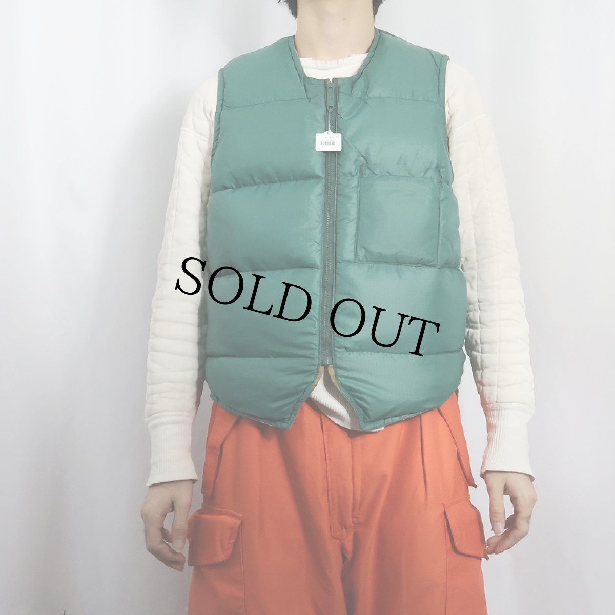 画像3: 70〜80's Eddie Bauer リバーシブル ナイロンベスト M (3)