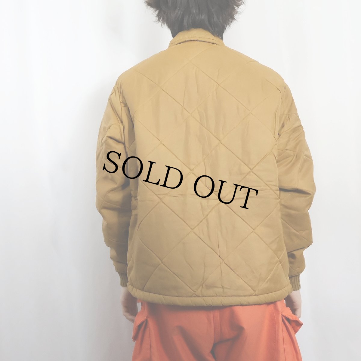 画像3: 70's BIG SMITH 中綿入り キルティングジャケット L (3)