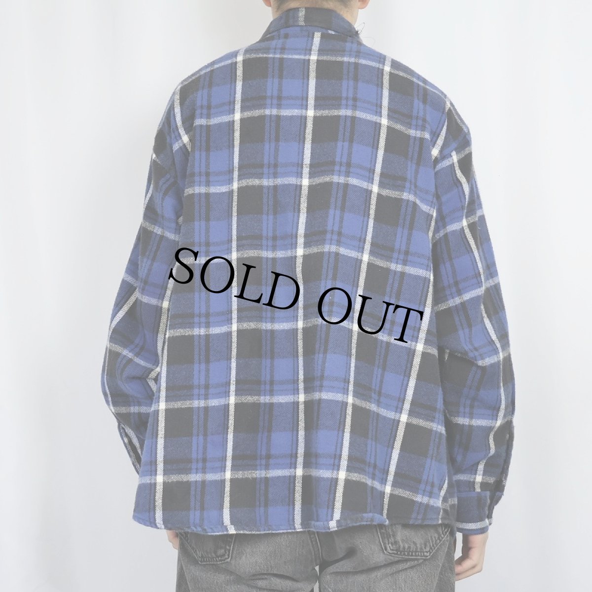 画像3: 80〜90's OSH KOSH チェック柄 ヘビーネルシャツ XXLB (3)