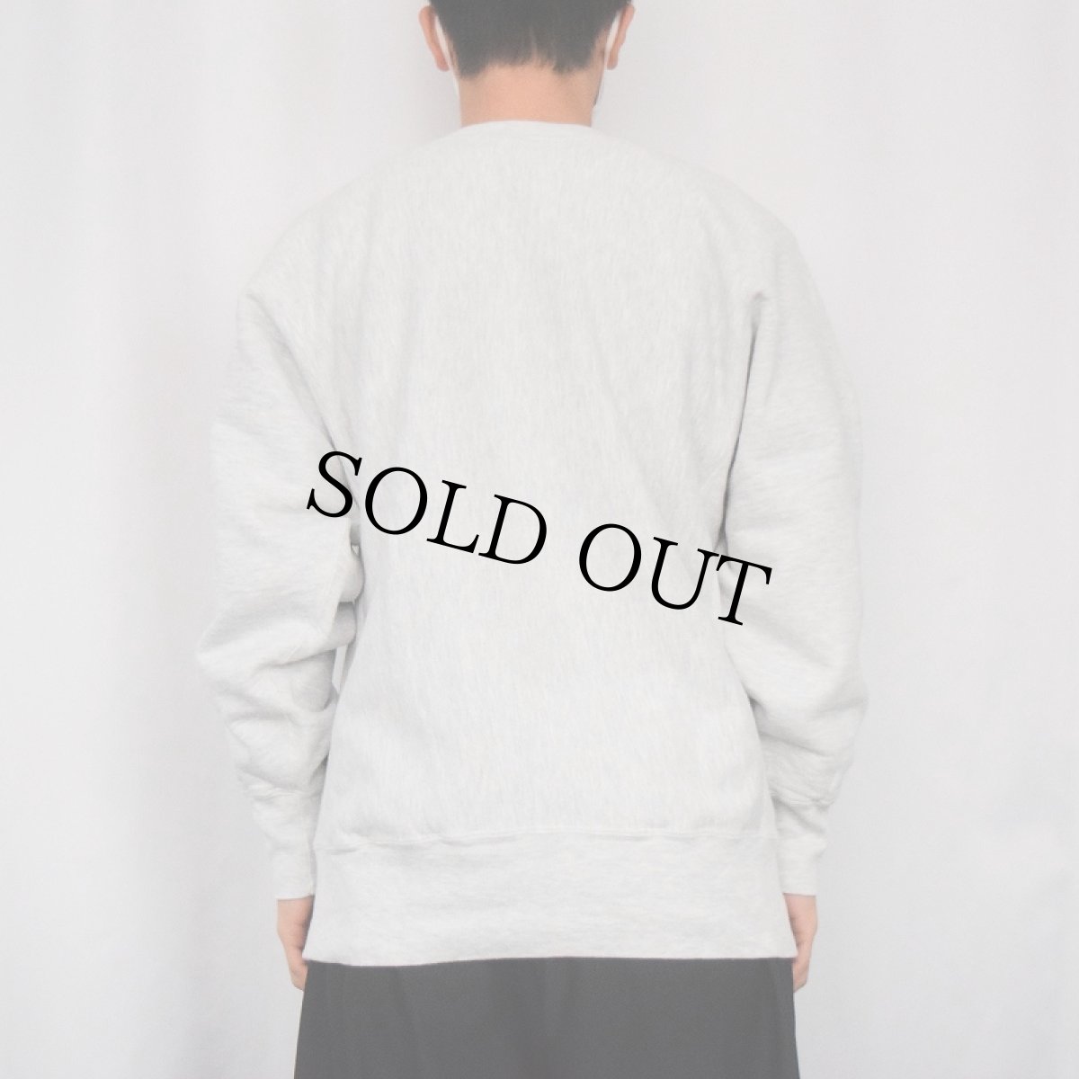 画像3: 90's Champion REVERSE WEAVE "WPI" プリントスウェット XL (3)