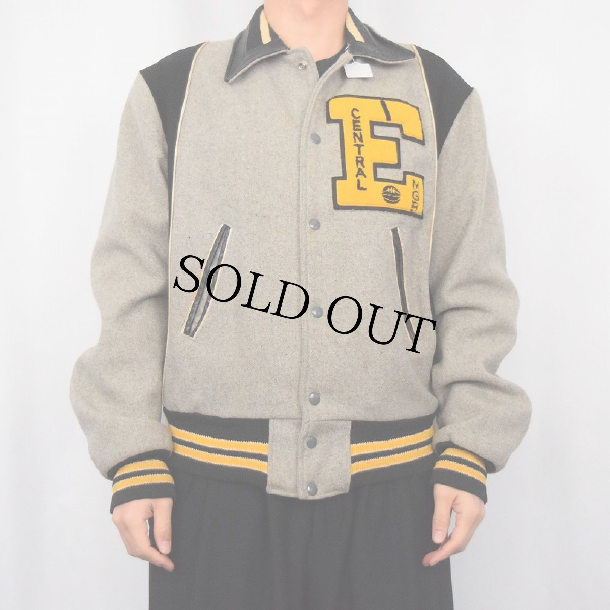 画像3: 50's SPORTING GOODS Co. メルトンウールスタジャン (3)