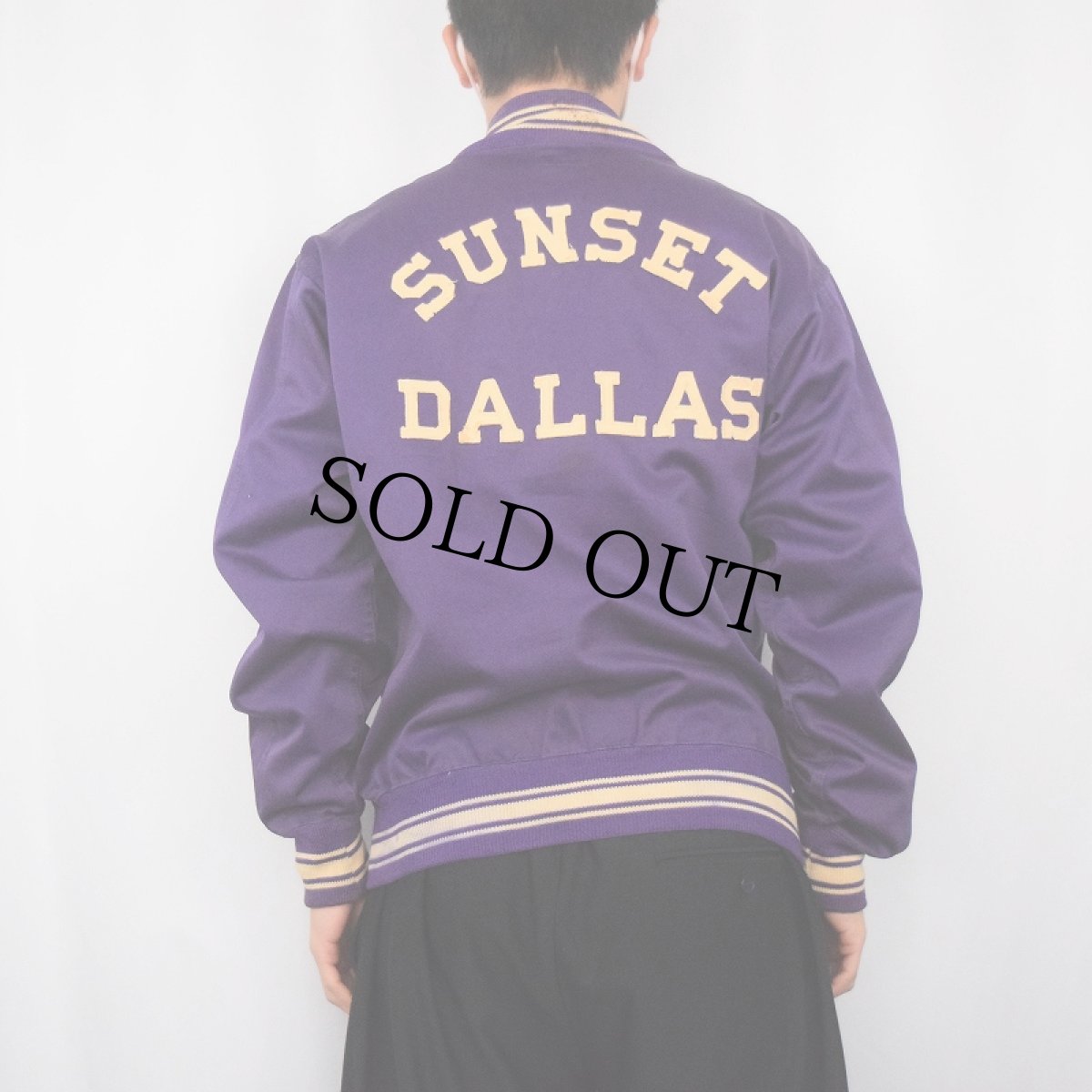 画像4: 50's〜 RED FOX MANUFACTURING CO.  コットンボタンスタジャン SIZE40 (4)