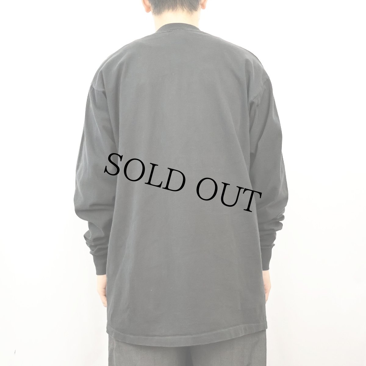 画像3: 90's MICKEY&CO. USA製 "MICKEY MOUSE" キャラクタープリントロンT BLACK XL (3)