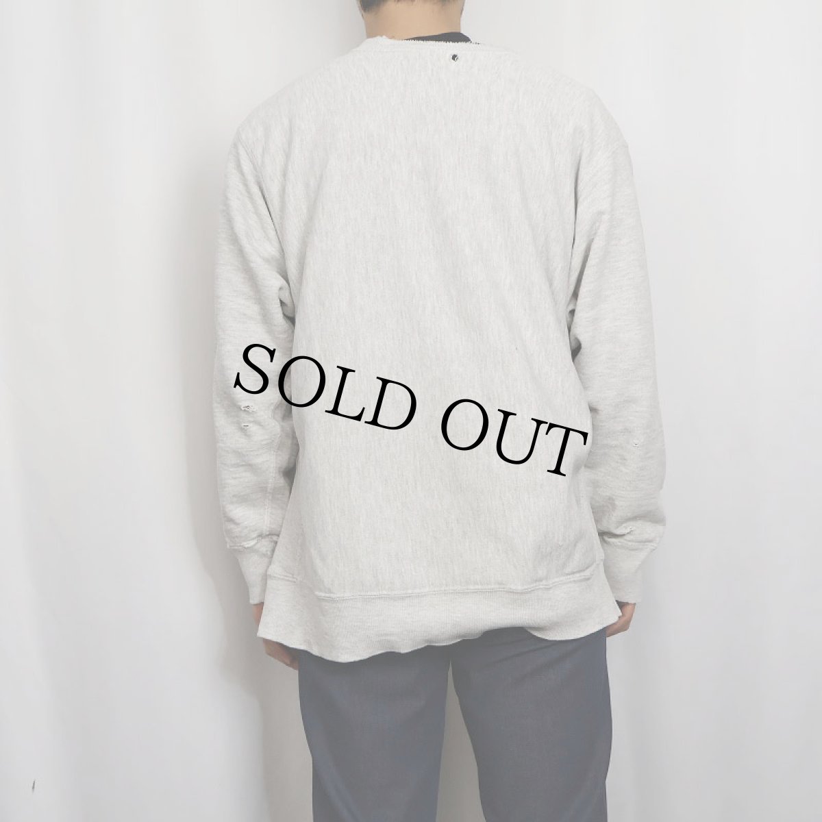 画像3: 90's JANSPORT USA製 REVERSE WEAVE TYPE "UNION" スウェット XL (3)