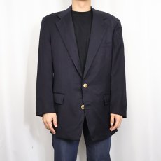 画像2: 80's〜 POLO Ralph Lauren テーラードジャケット NAVY  (2)