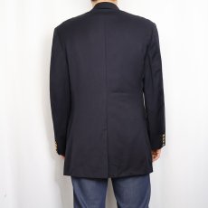 画像3: 80's〜 POLO Ralph Lauren テーラードジャケット NAVY  (3)