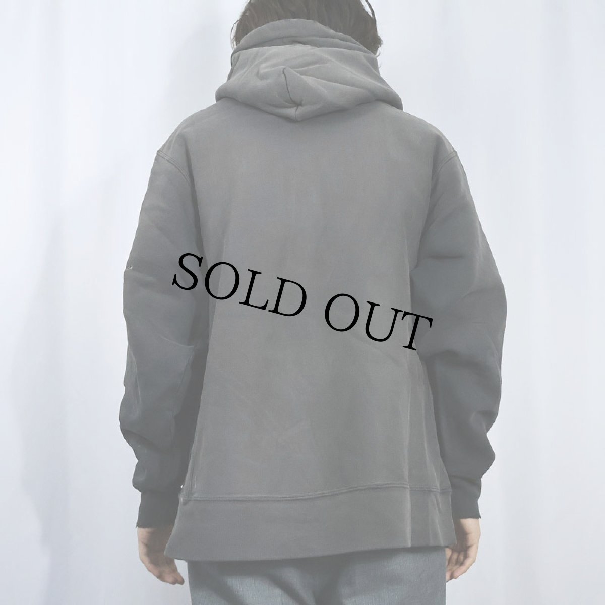 画像3: Champion ORIGINAL REVERSE WEAVE "IOWA" プリントスウェットフーディー BLACK L (3)