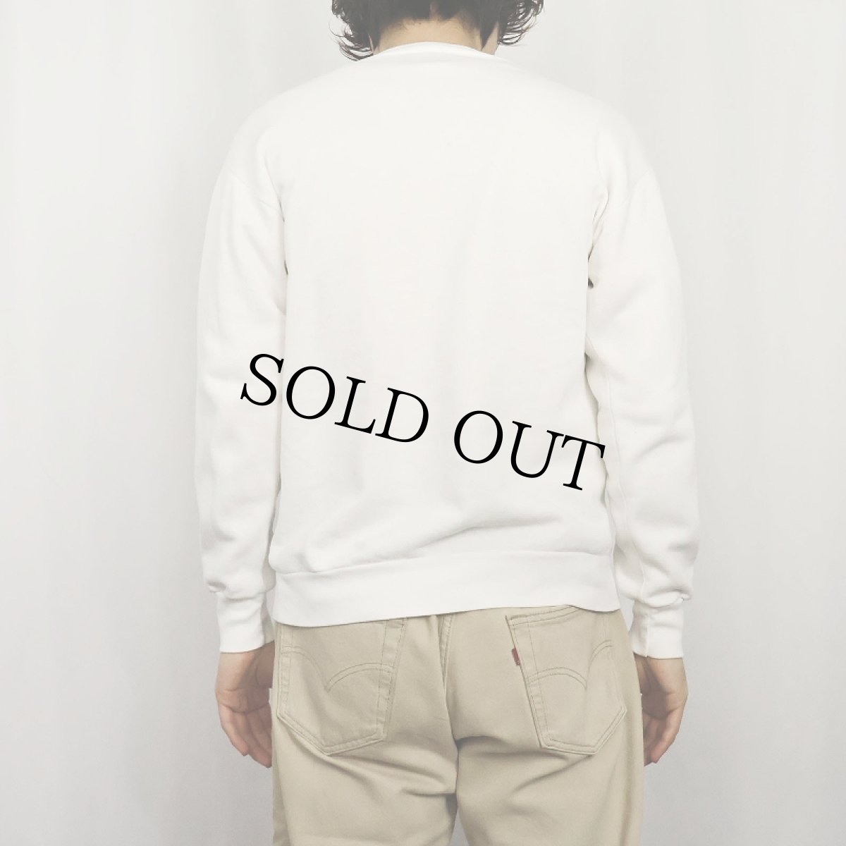 画像3: 80's USA製 "whatever..." プリントスウェット M (3)