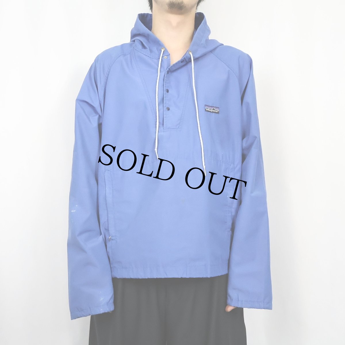 画像2: 80's Patagonia アノラックパーカー L (2)