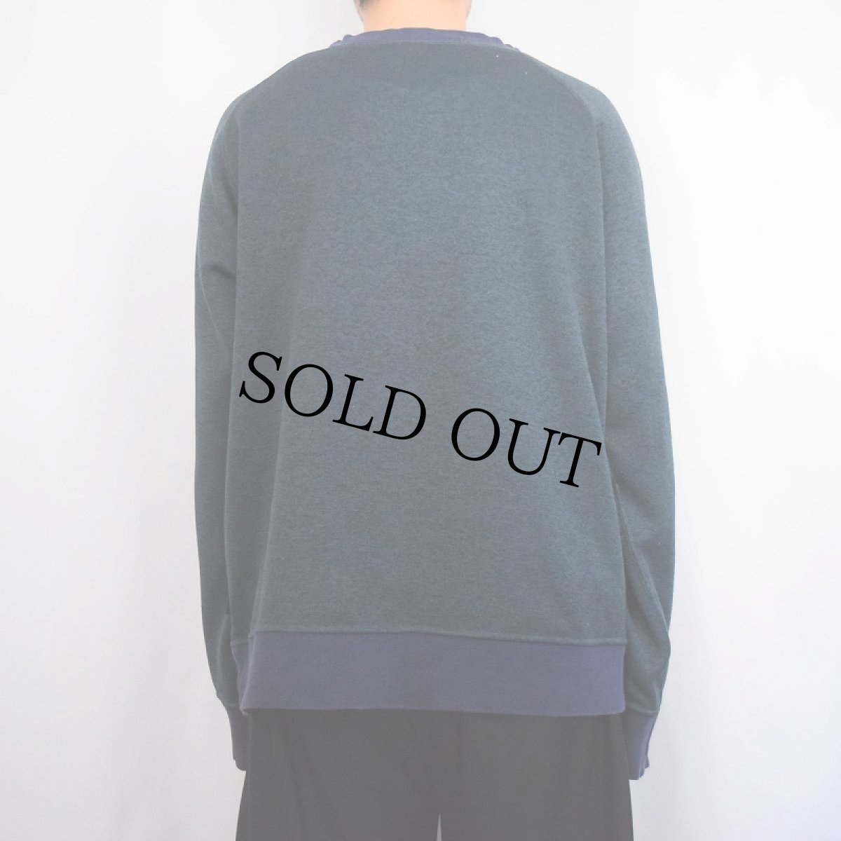 画像3: 2012AW Patagonia 裏フリース 前V フリーダムスリーブ スウェット NAVY XL (3)