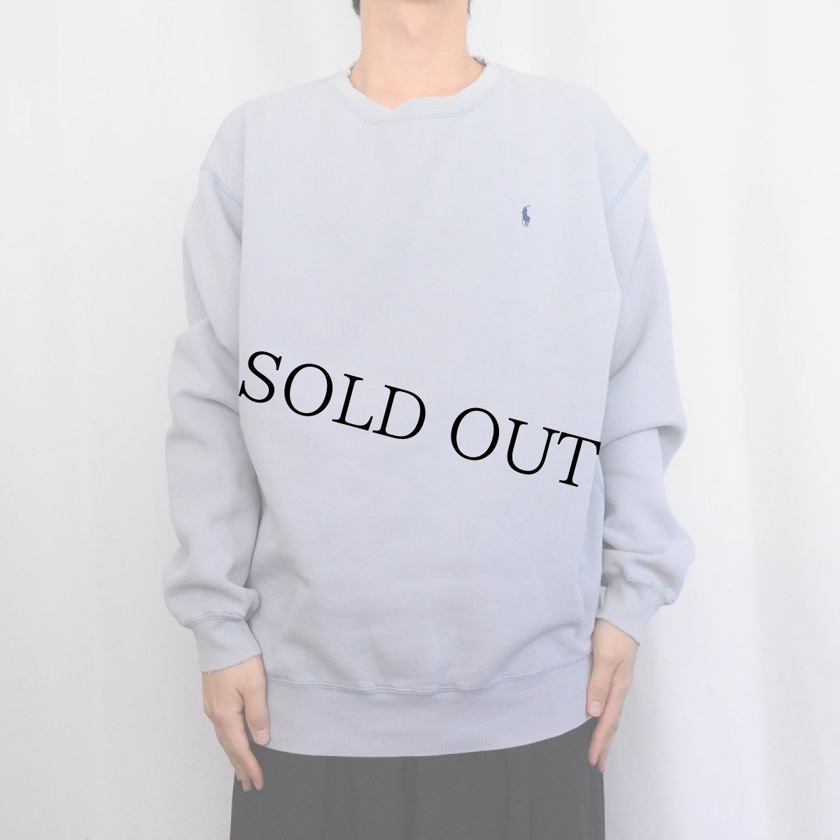 画像3: POLO Ralph Lauren ロゴ刺繍 スウェット M (3)