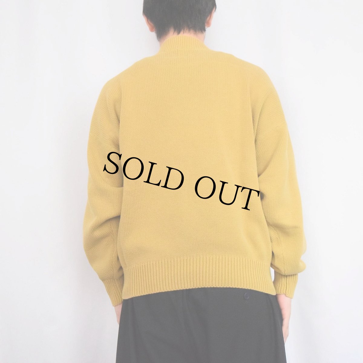 画像4: 90's GAP モックネックニットセーター (4)