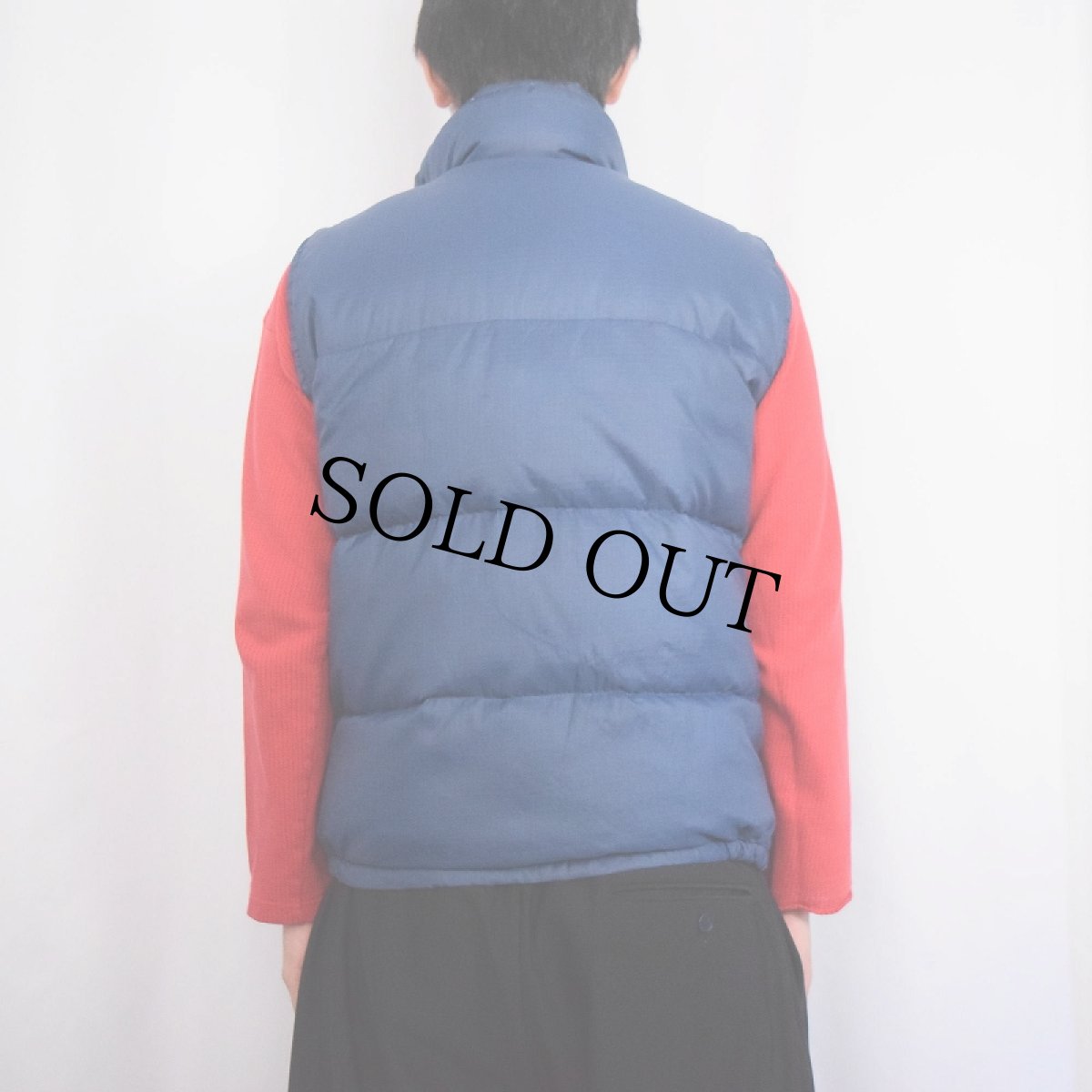 画像3: 80's THE NORTH FACE 茶タグ USA製 ダウンベスト S (3)