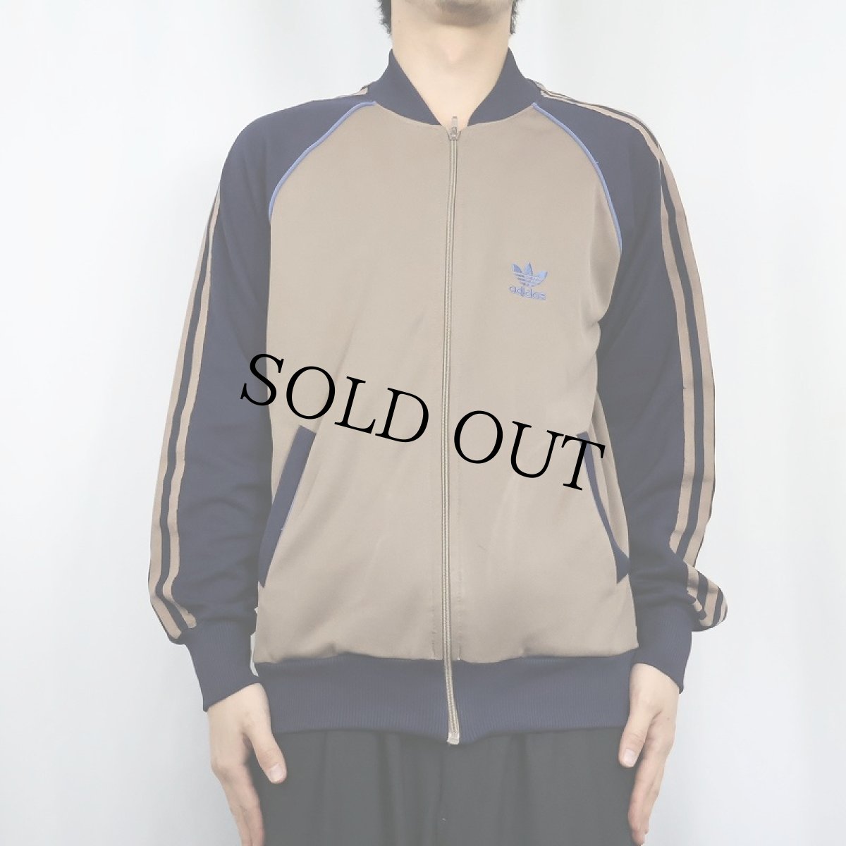 画像2: 80's adidas TAIWAN製 サイドライン トラックジャケット M (2)