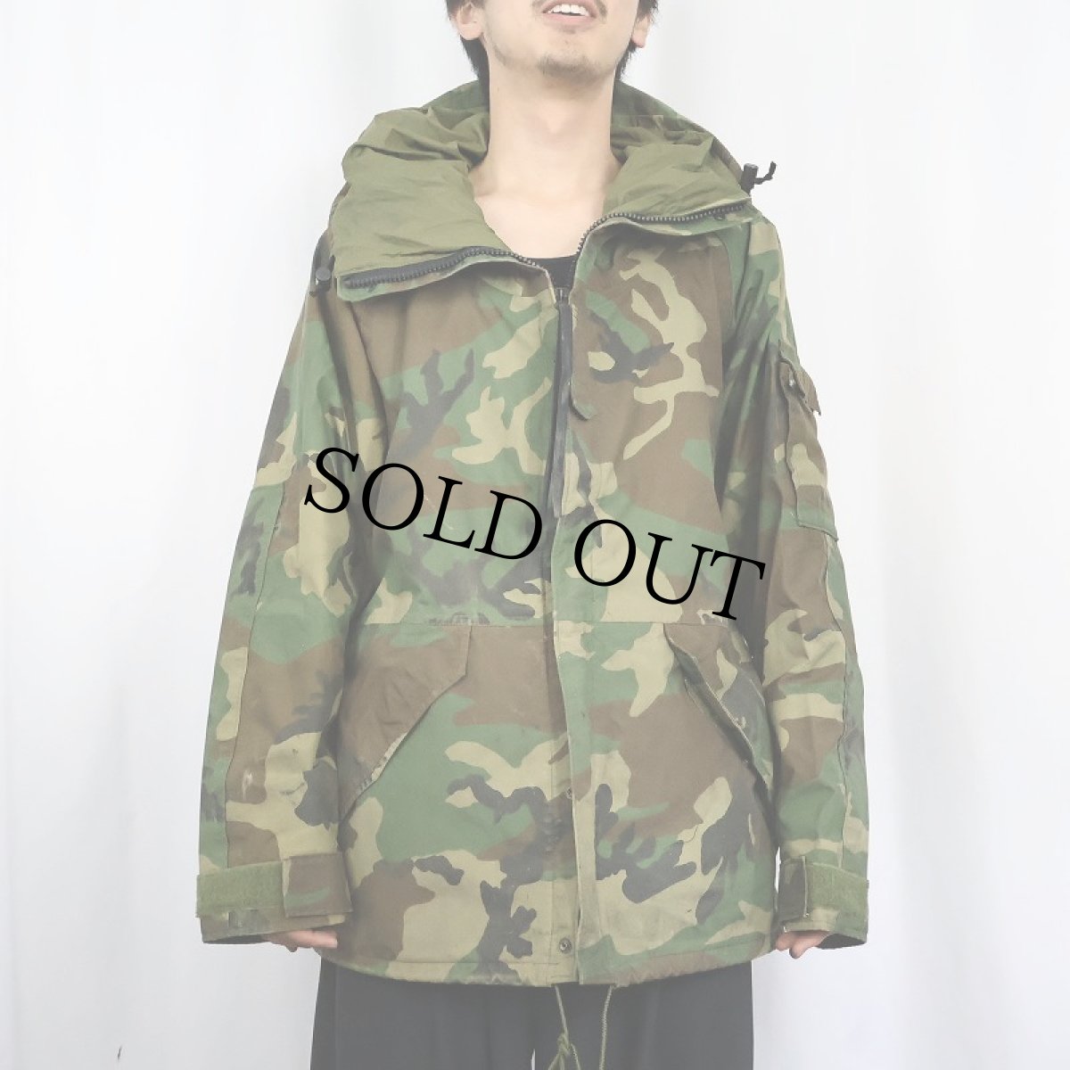 画像2: 80's U.S.ARMY ECWCS GORE-TEXパーカ 1st 最初期 MEDIUM-REGULAR (2)