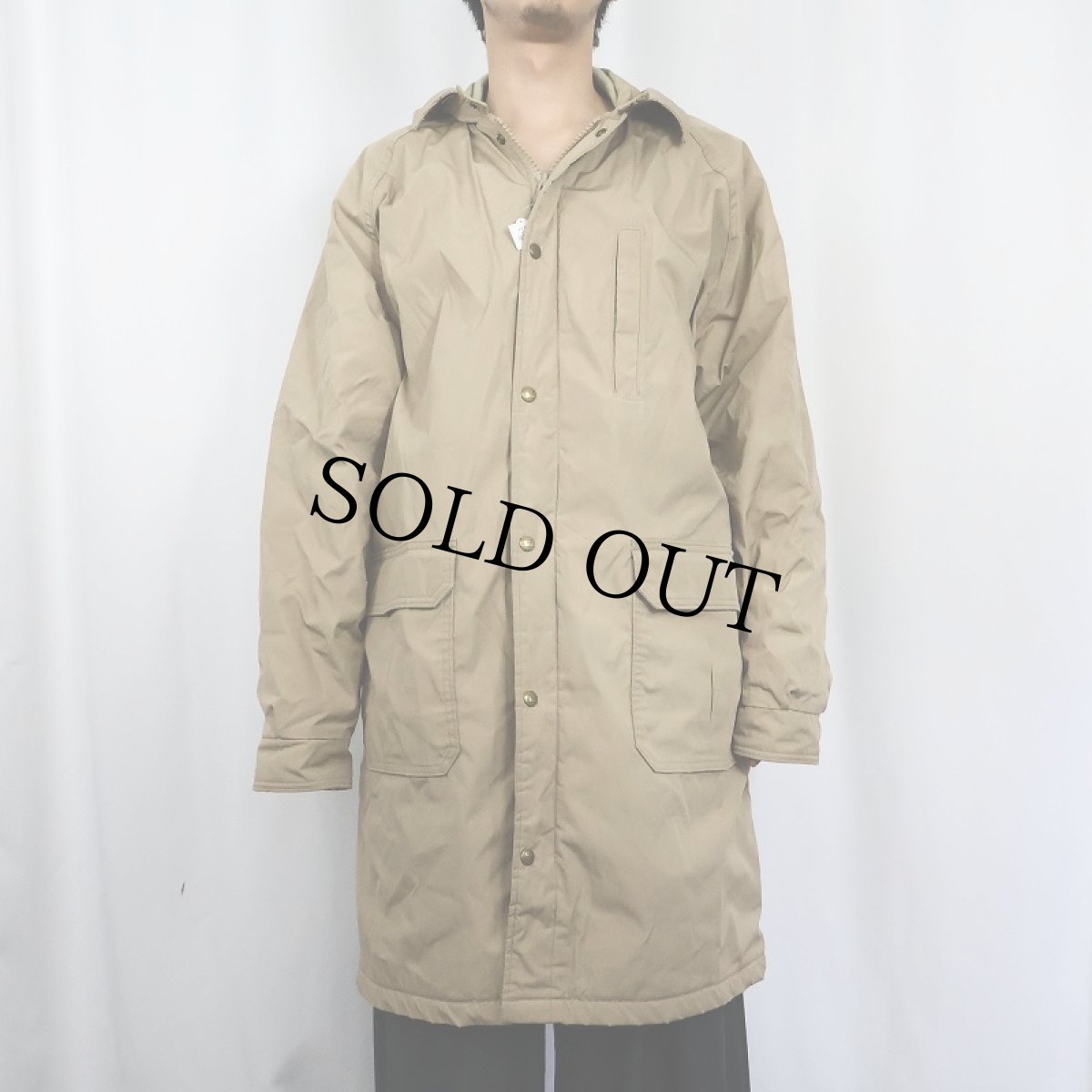 画像2: 80's L.L.Bean USA製 ストームコート L (2)