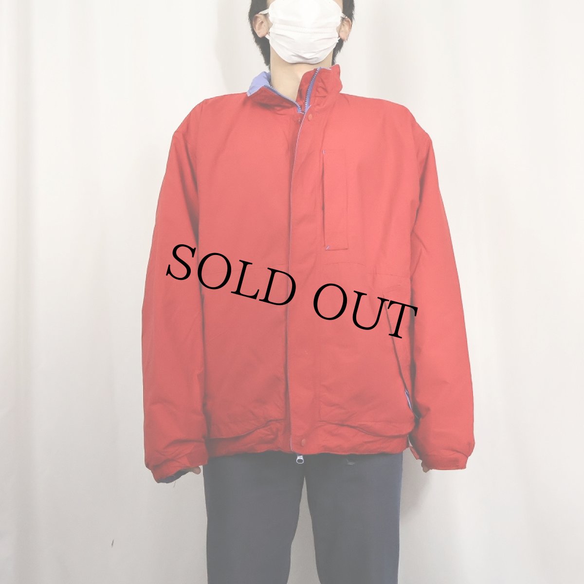 画像2: 90's Patagonia 中綿入り ソフトシェルジャケット L (2)