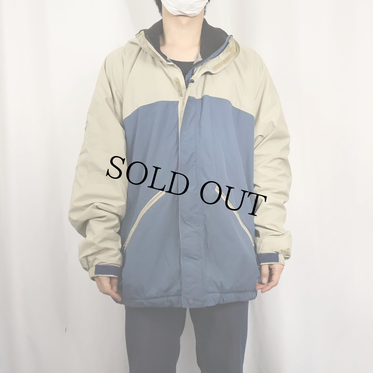 画像2: 2000's Patagonia フュージョンジャケット XL (2)