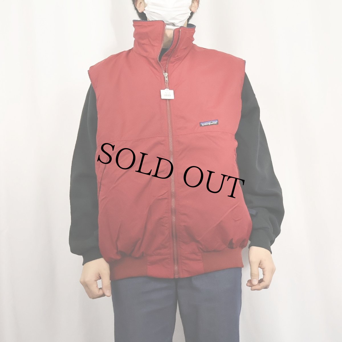 画像2: 90〜2000's Patagonia シェルドシンチラベスト XL (2)