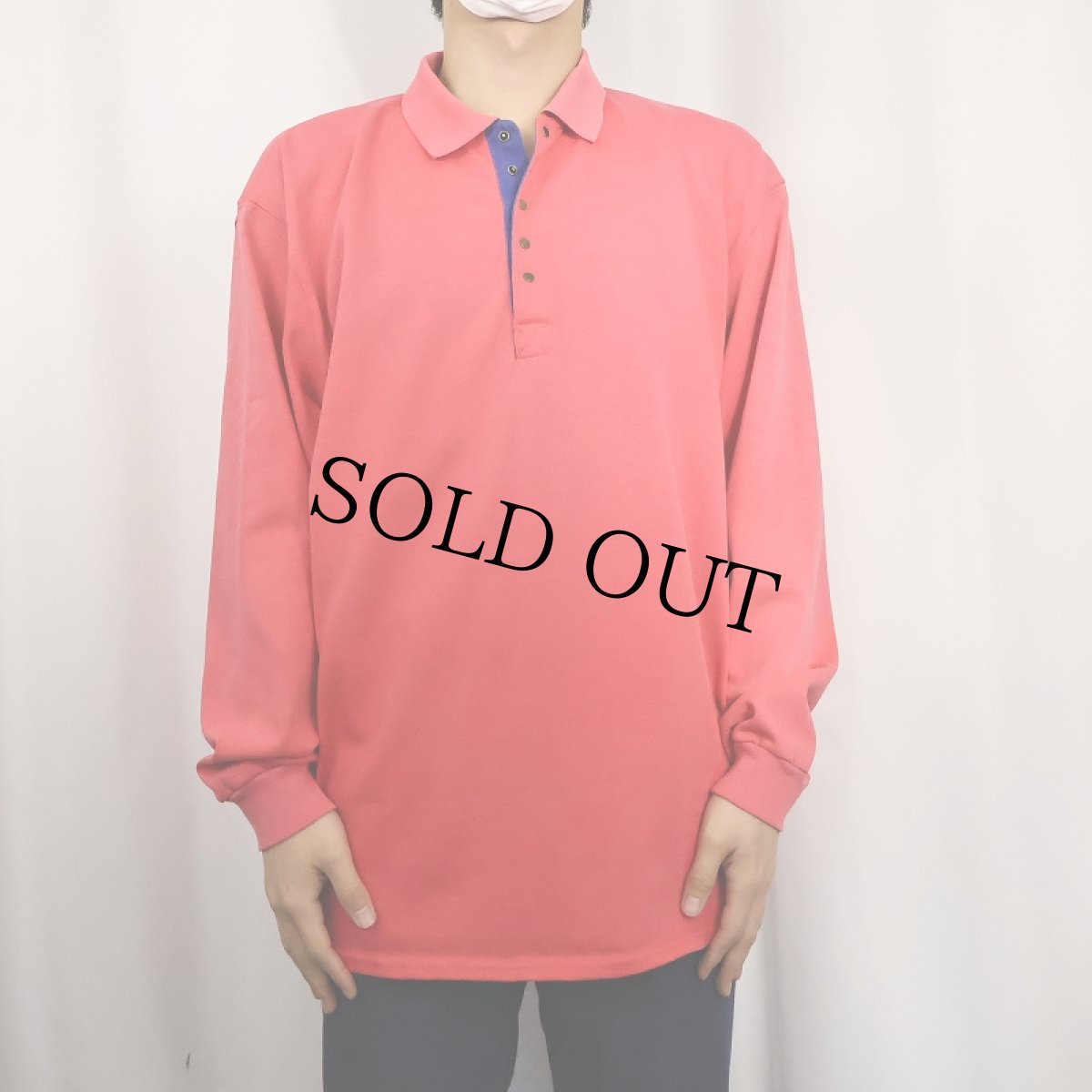 画像2: 80's L.L.Bean USA製 ポロシャツ L (2)