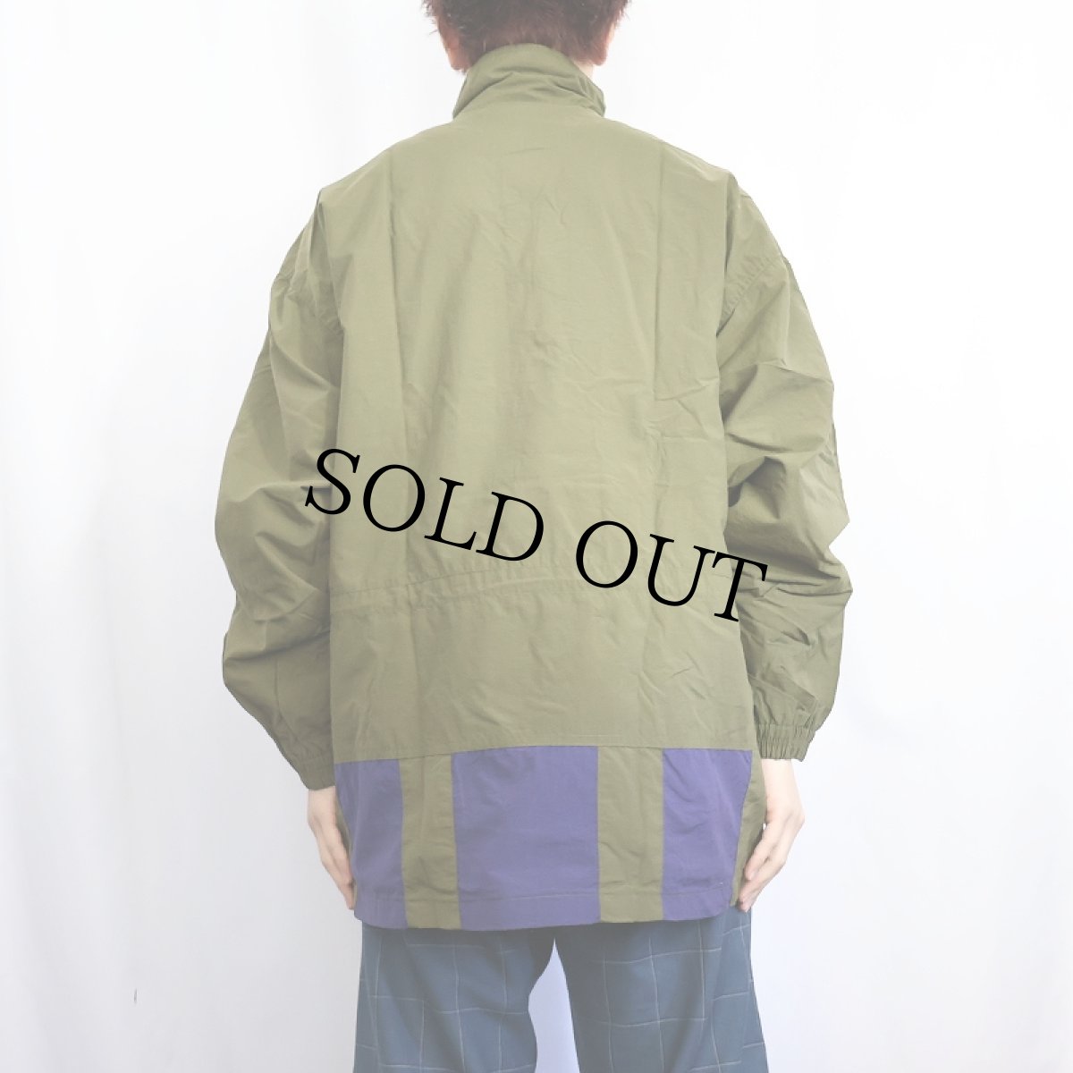 画像4: 90's adidas ナイロンプルオーバージャケット M (4)