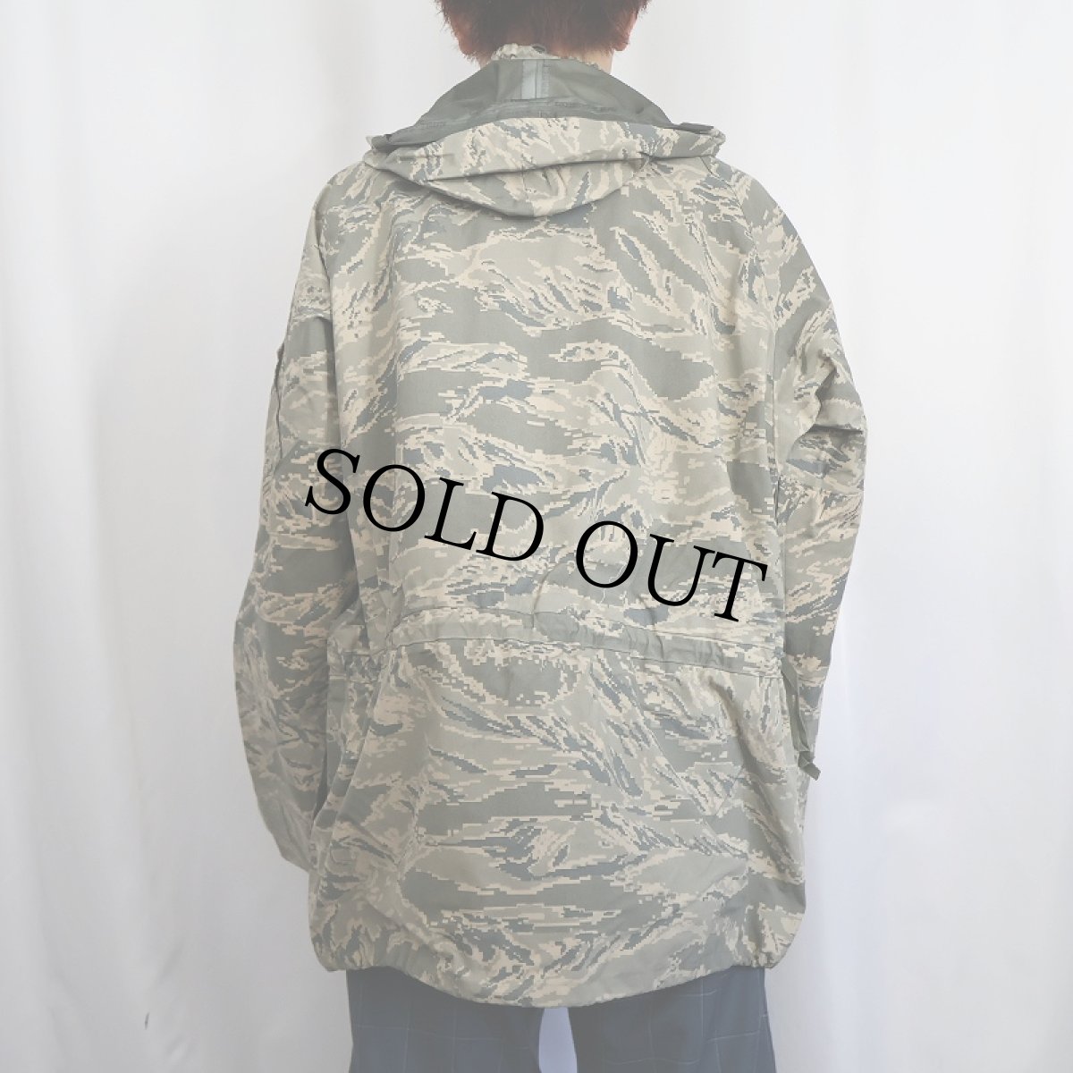 画像3: 2000's USAF タイガー ストライプカモ GEN3 GORE-TEXパーカー LARGE-REGULAR (3)