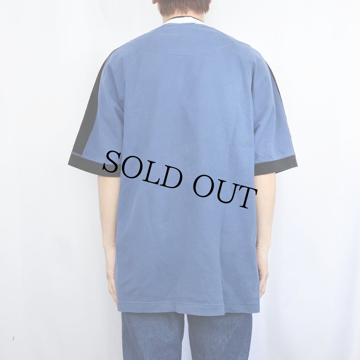 画像3: NIKE サイドライン ロゴ刺繍 ラグランTシャツ M (3)