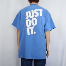 画像4: 90's NIKE 銀タグ USA製 "JUST DO IT." ロゴプリントTシャツ XL (4)