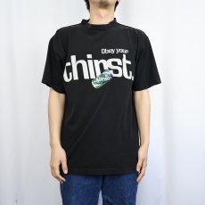 画像3: Sprite "obey your thirst." 飲料メーカープリントTシャツ BLACK M (3)