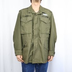 画像2: 60's U.S.ARMY M-51 フィールドジャケット SHORT MEDIUM (2)