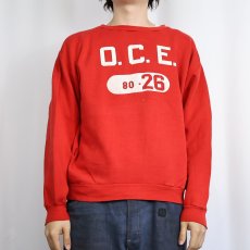 画像2: 70〜80's RUSSELL ATHLETIC 金タグ "D.D.E." プリントスウェット L (2)
