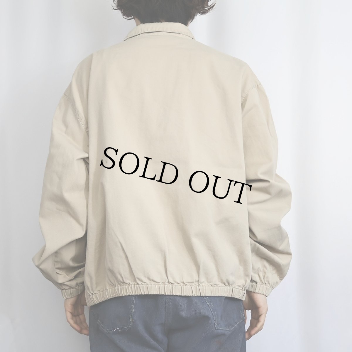 画像3: 90's POLO Ralph Lauren USA製 ロゴ刺繍 コットンスイングトップ XL (3)