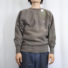 画像2: 90's Champion REVERSE WEAVE 目付き スウェット  (2)
