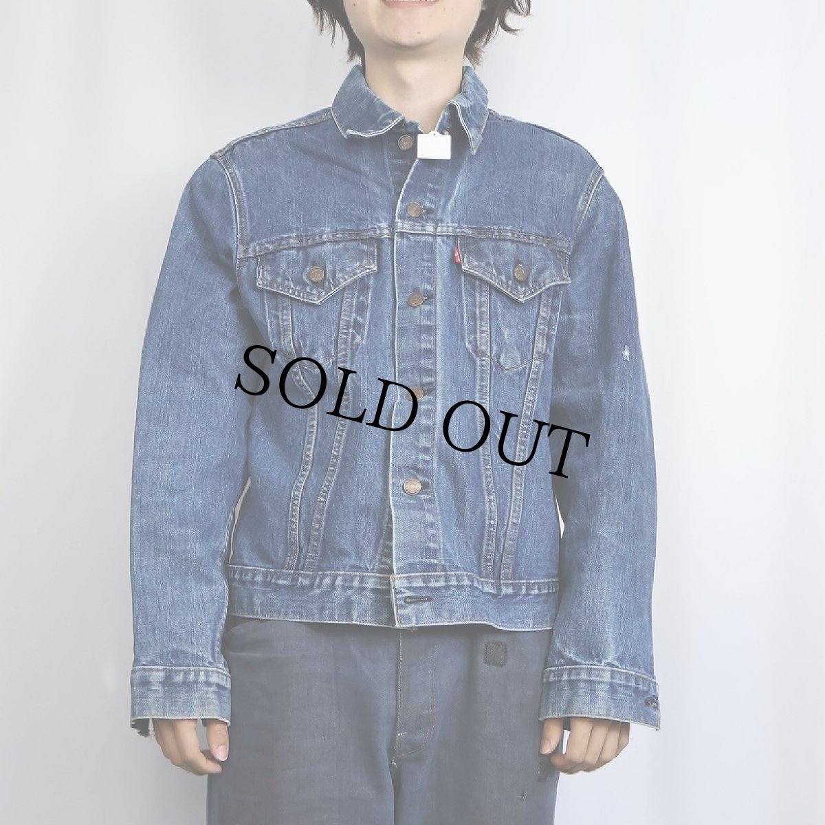 画像2: 70's Levi's 70505 デニムジャケット SIZE42 (2)