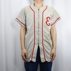 画像3: 60's Russell Southern フルジップベースボールシャツ L (3)